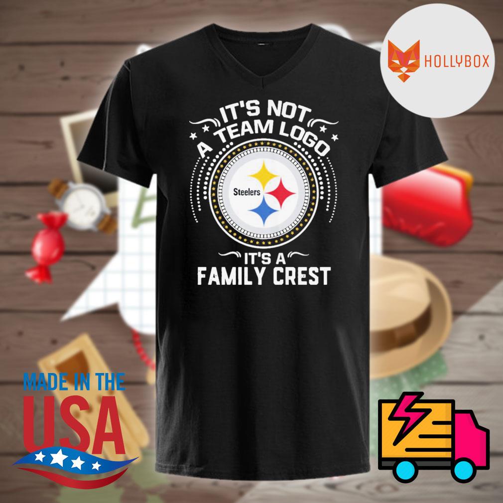 Pittsburgh Steelers it's not a team logo it's a family crest shirt