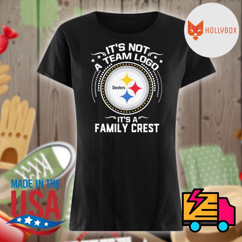 Pittsburgh Steelers it's not a team logo it's a family crest shirt