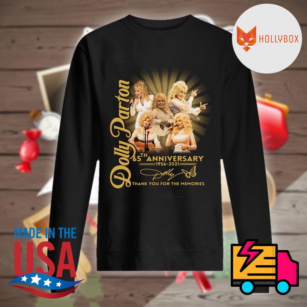 Dolly Parton 65th anniversary 1956 2021 thank you for the memories s Sweater