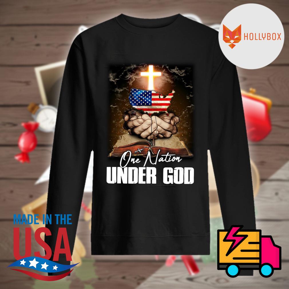 Jesus America one nation under God s Sweater