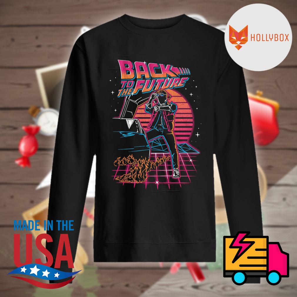 Neon Back to the future s Sweater