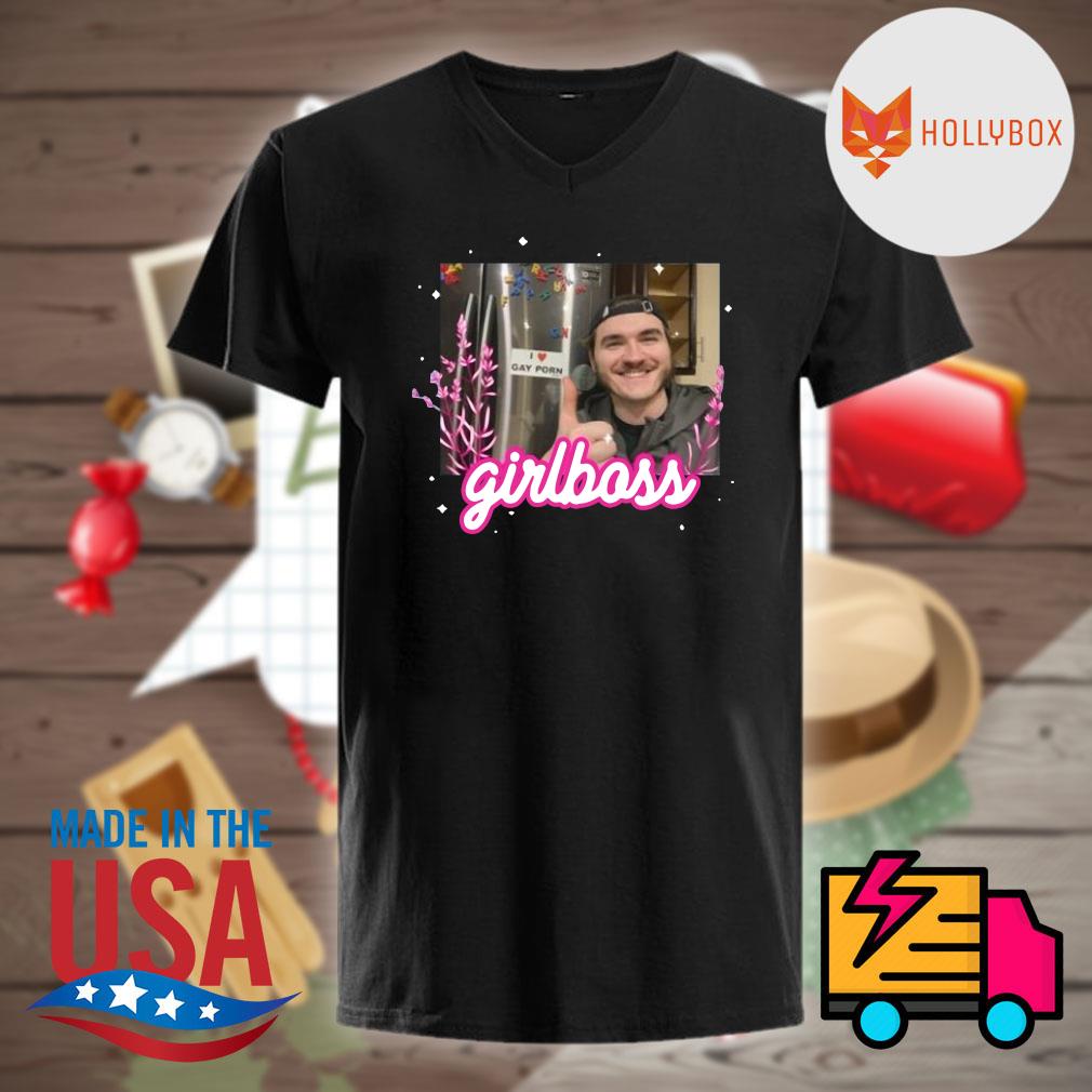 Jschlatt Girlboss I love Gay Porn Girlboss shirt, hoodie, tank top, sweater  and long sleeve t-shirt