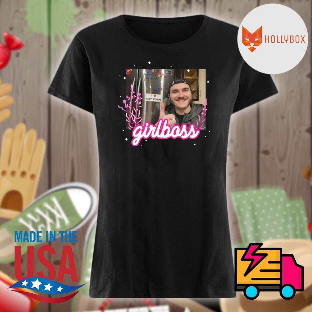 Jschlatt Girlboss I love Gay Porn Girlboss shirt, hoodie, tank top, sweater  and long sleeve t-shirt