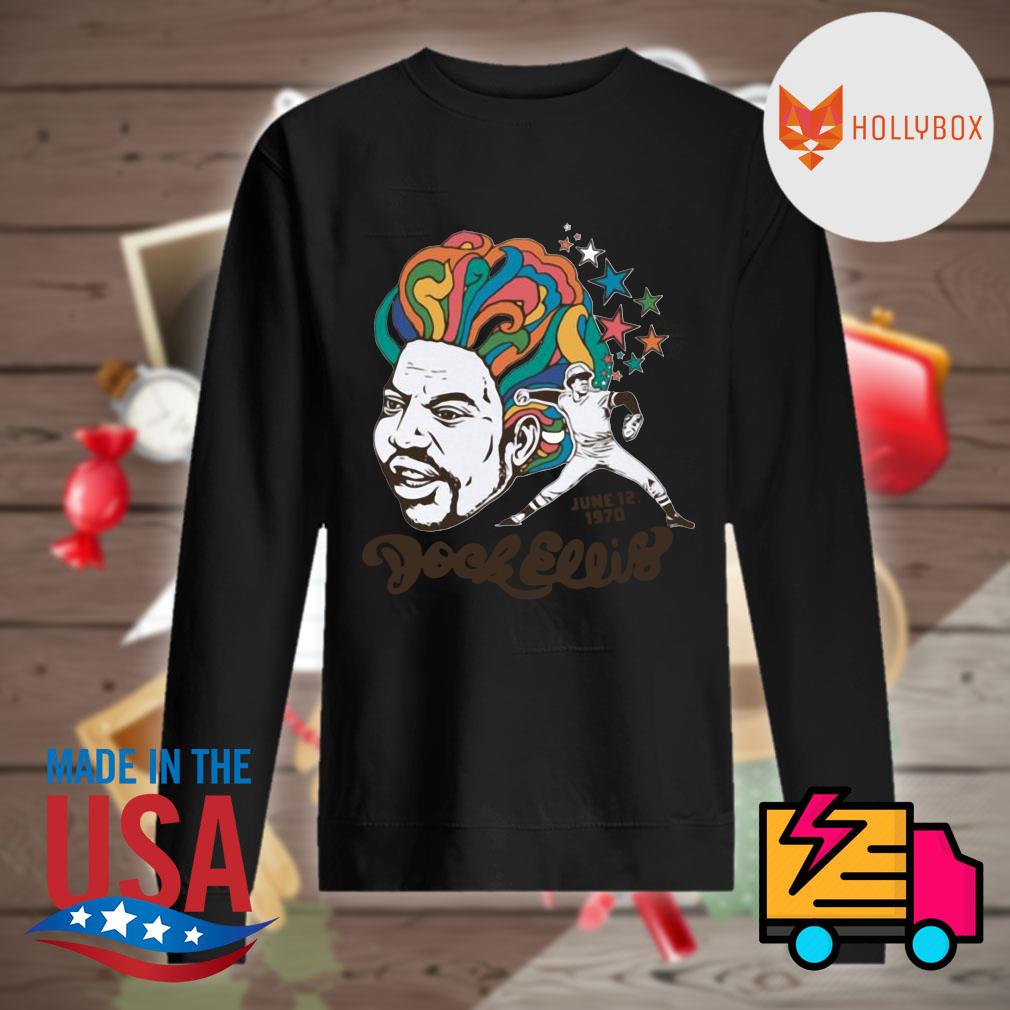 Dock Ellis June 12 1970 Retro Dock Ellis shirt, hoodie, sweater, long  sleeve and tank top