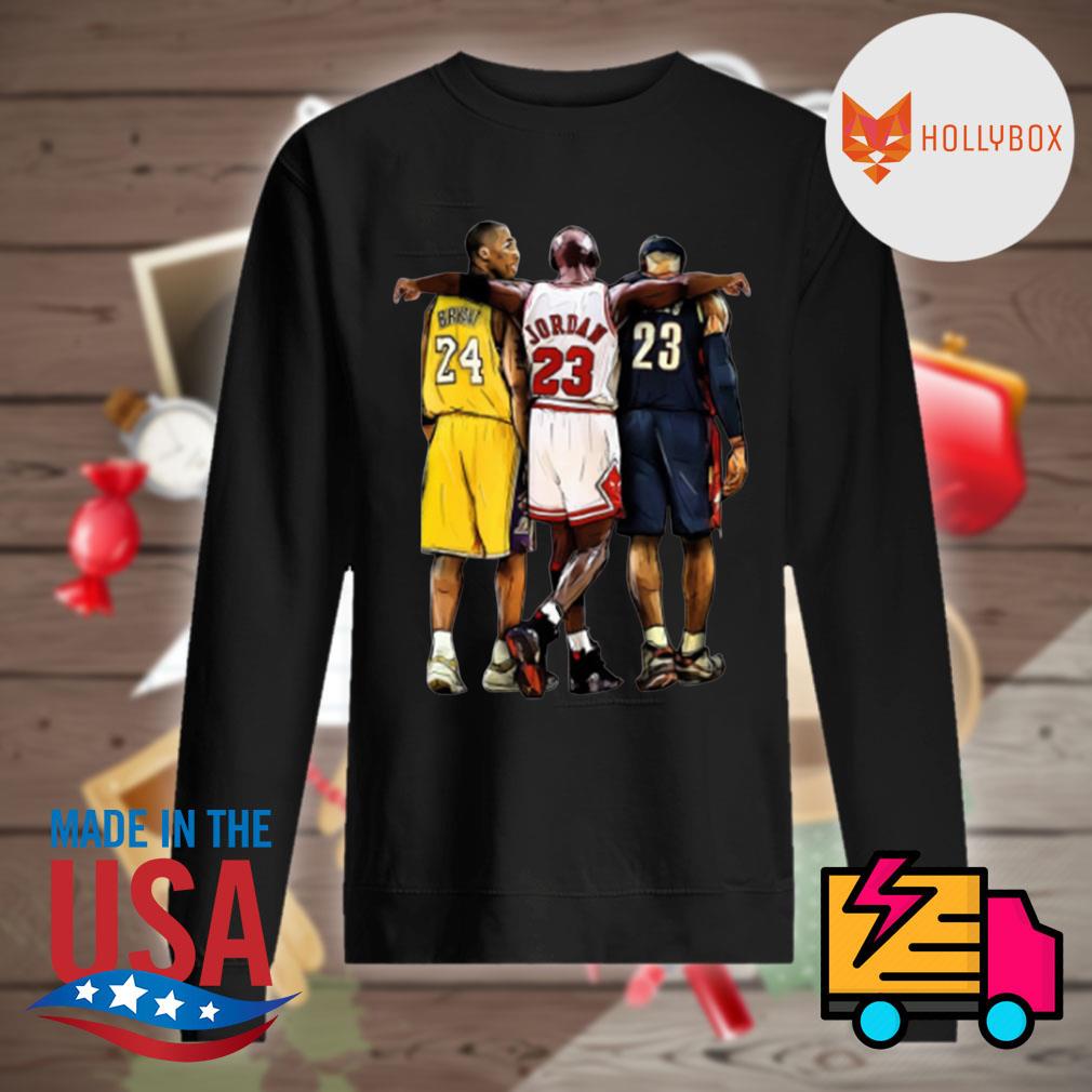 kobe bryant lebron james shirt