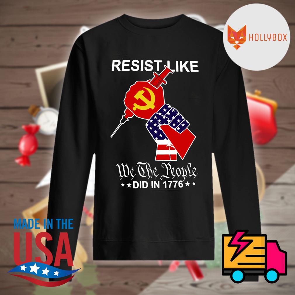 Resist like We The People did in 1776 s Sweater