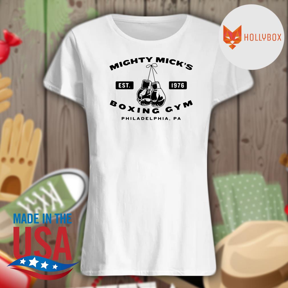 Mighty Mick's Est 1976 Boxing Gym Philadelphia PA s Ladies t-shirt