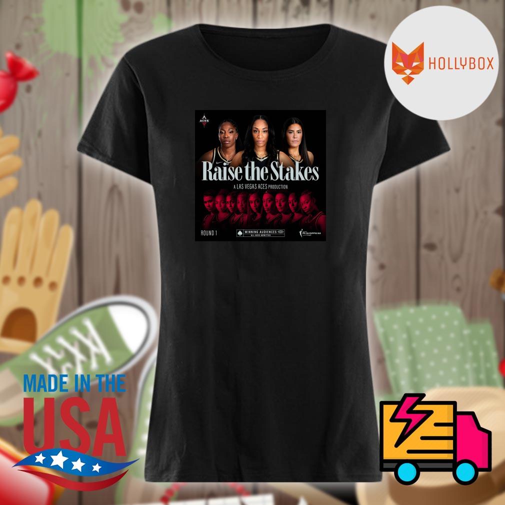 Raise the Stakes Las Vegas Aces s Ladies t-shirt