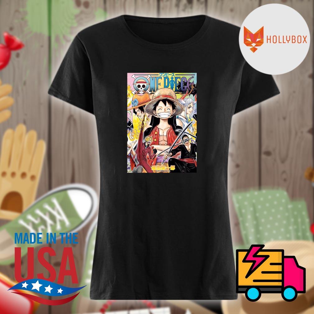 One Piece characters photo s Ladies t-shirt