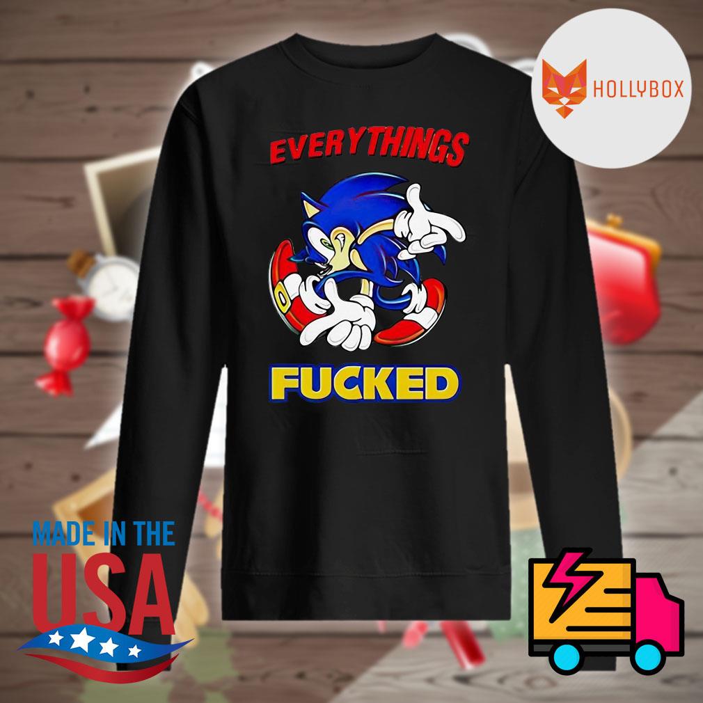 Sonic the Hedgehog everythings Fucked s Sweater
