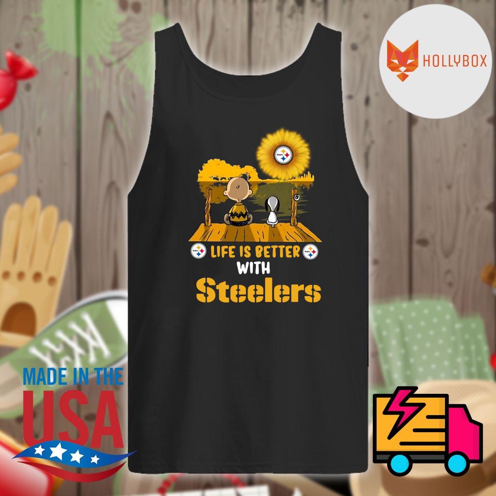 Pittsburgh Steelers Snoopy and Charlie Brown Peanuts shirt, hoodie,  sweater, long sleeve and tank top