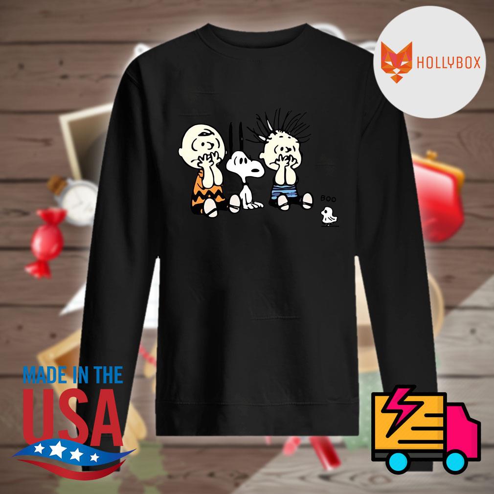 Houston Astros Snoopy and Charlie Brown Sit Under Moon Peanuts Halloween  shirt, hoodie, sweater, long sleeve and tank top