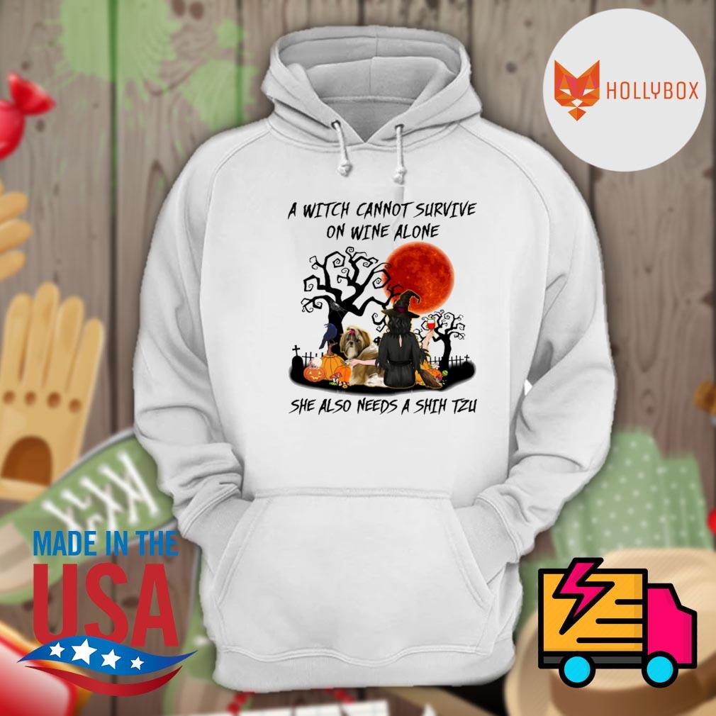 Shih Tzu dogs It_s Hocus Pocus time witches Halloween shirt, hoodie,  sweater, long sleeve and tank top