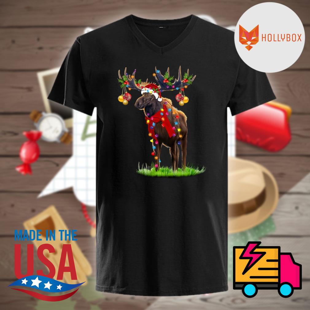 moose christmas shirt