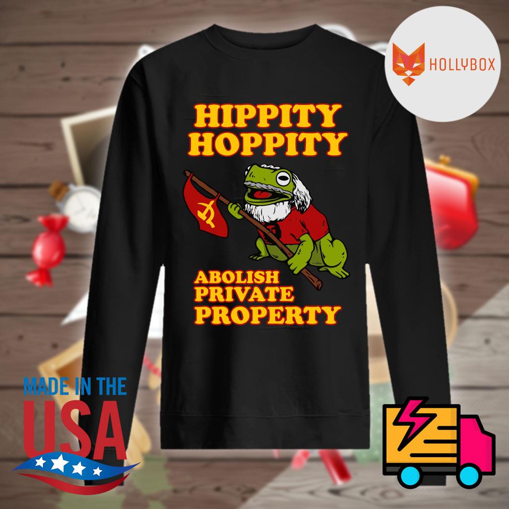 Frog hippity hoppity abolish private property s Sweater