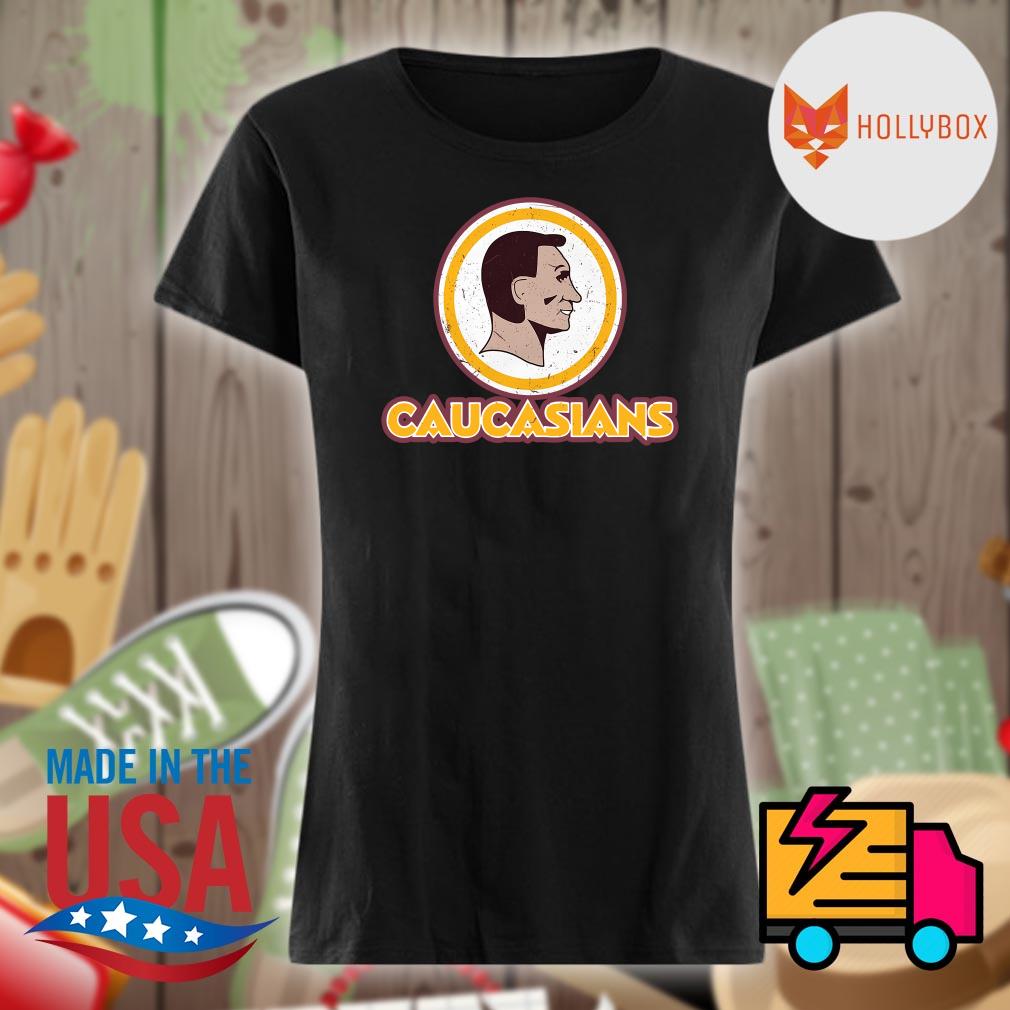 Washington Caucasians redskins tee shirt, guys shirt, tank top and