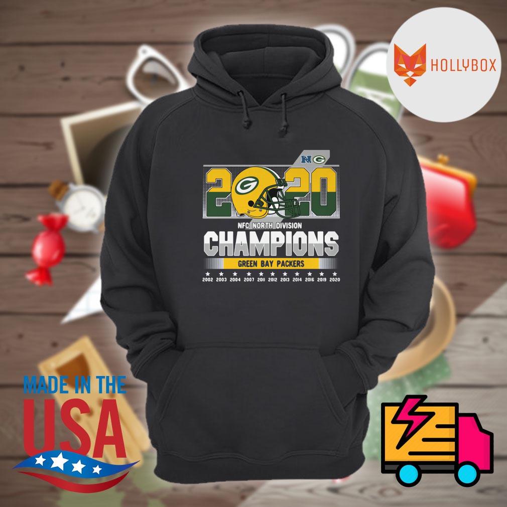 2020 NFC North Division Champions Green Bay Packers shirt, hoodie