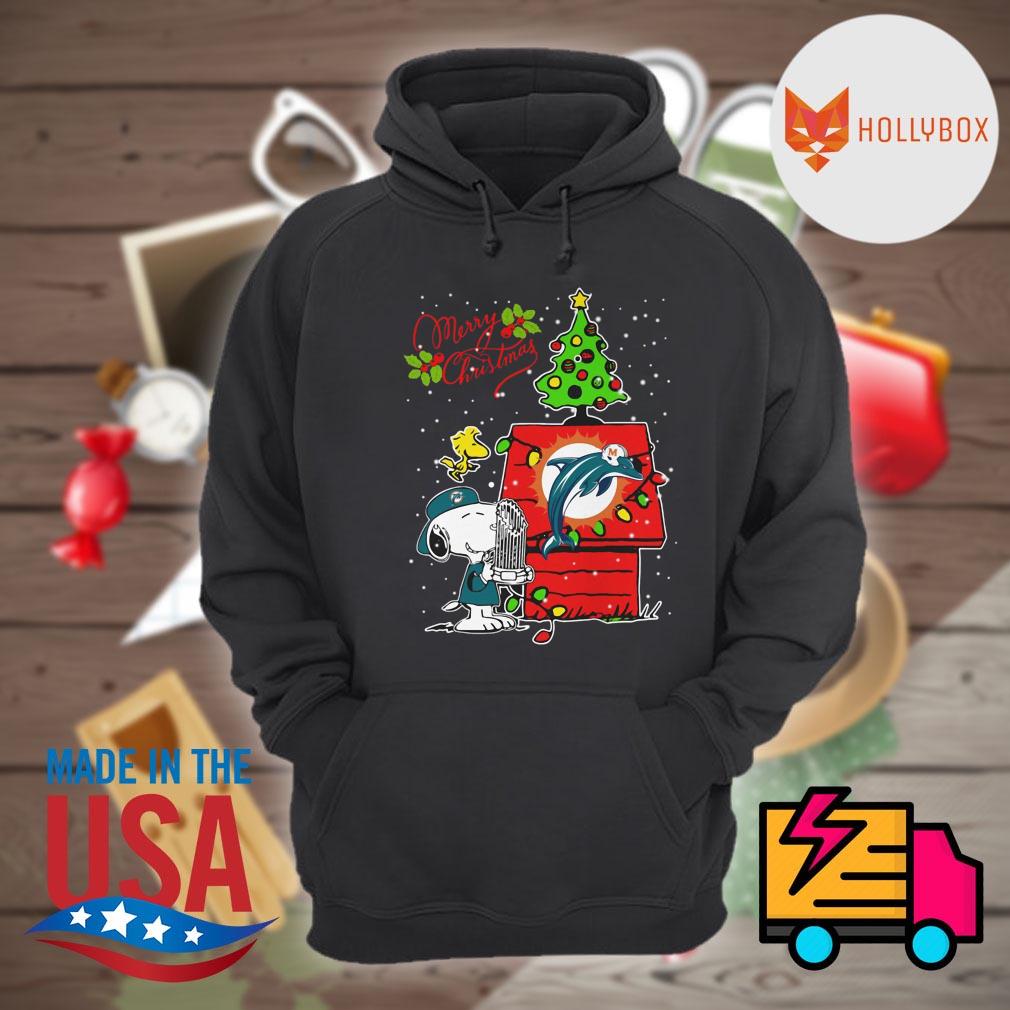 Miami Dolphin Merry Christmas Shirt