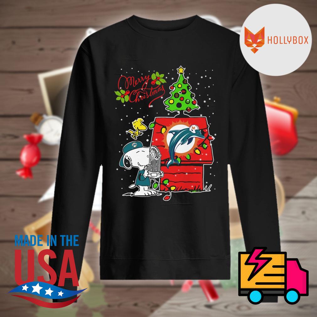 Miami Dolphins Merry Christmas T-shirt