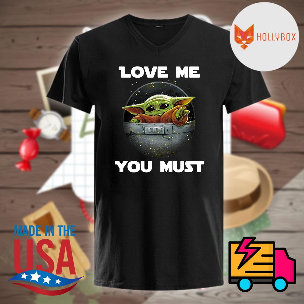 Eletees Baby Yoda Cute I Am Adore Me You Must Shirt