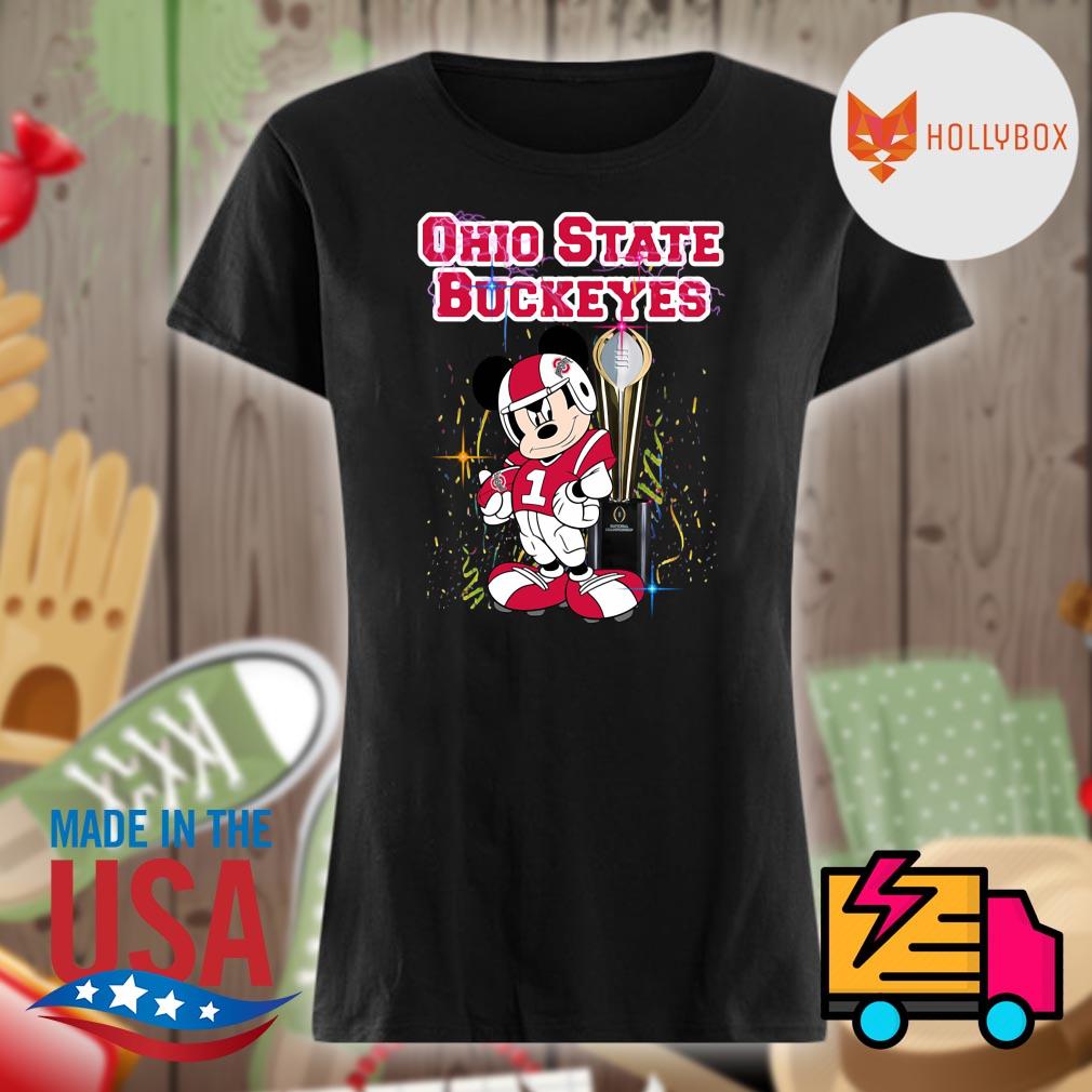 Mickey mouse CFP National Championship Ohio State Buckeyes shirt